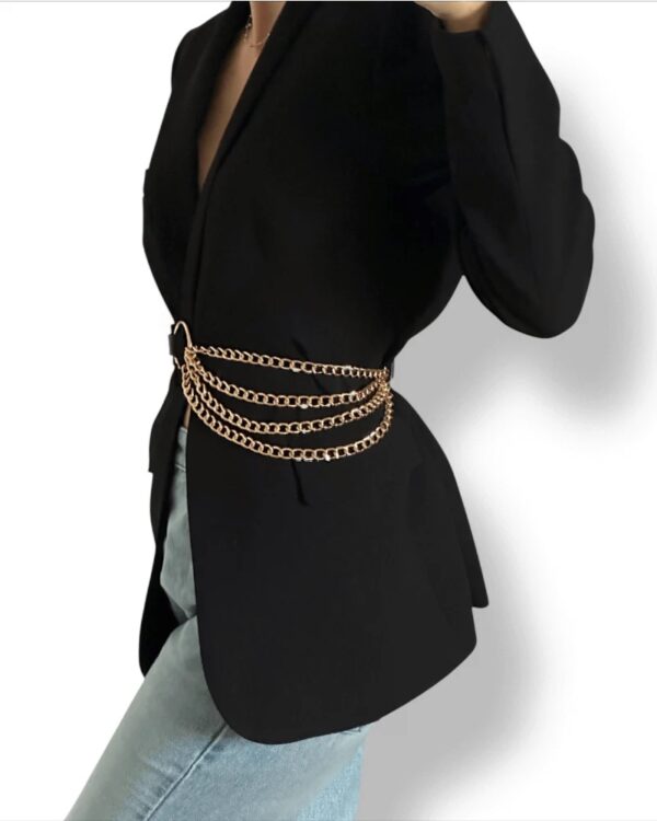Chain waist belt