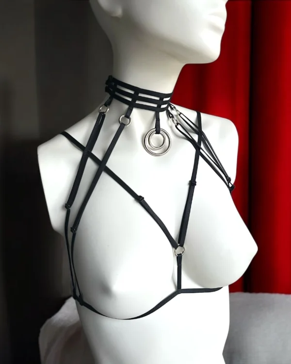 elastic choker harness